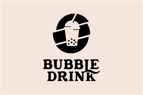 Boba Logo Design Bubble Tea Vector Graphic By Lexlinx · Creative Fabrica