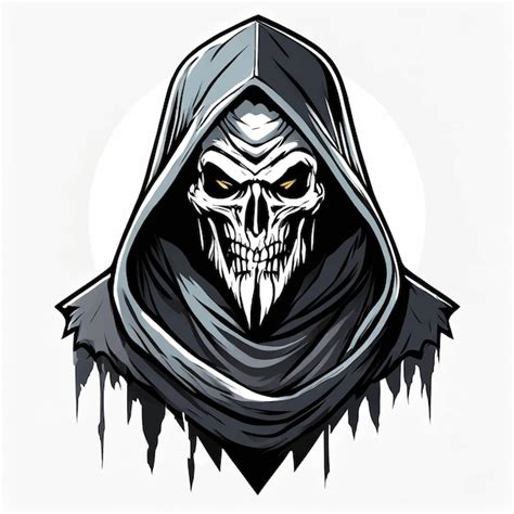 Premium Vector | Reaper vector logo