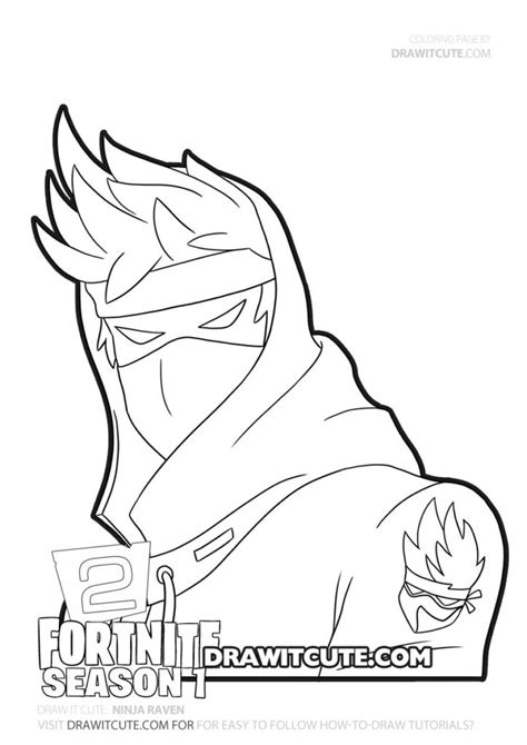 Coloriages Et Dessins Fortnite Ninja Streamer Breakflip