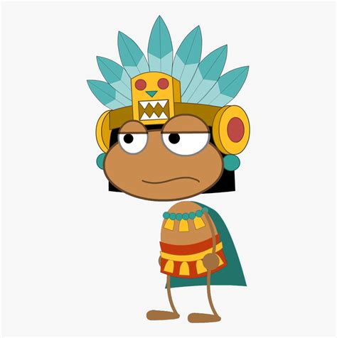 Transparent Cartoon Aztec King Transparent Aztec Free Transparent