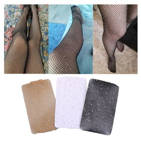 Meia Calça Arrastão Strass Brilho Preta Nude Branco Anita Sexy Fantasia Shopee Brasil
