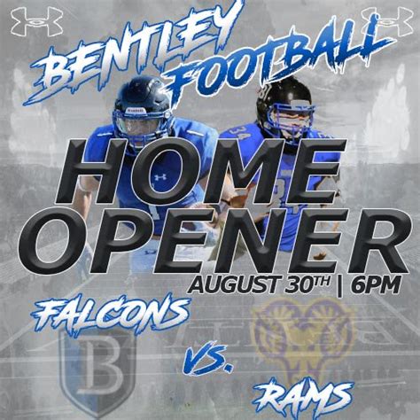 Bentley University Football on Twitter: "It's GAME WEEK‼️#compEAT…