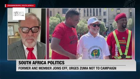 South Africa Politics Former Anc Member Joins Eff Urges Zuma Not To