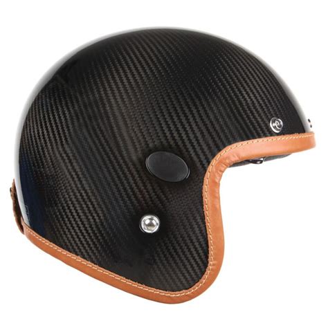 Helstons Naked Fiber Carbon Open Face Helmet