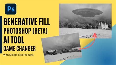 Photoshop Beta New Generative Fill Ai Tool Game Changer YouTube