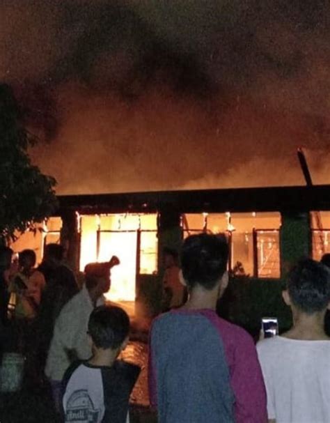 Pondok Pesantren Al Ikhlas Lampoko Sulbar Ludes Terbakar