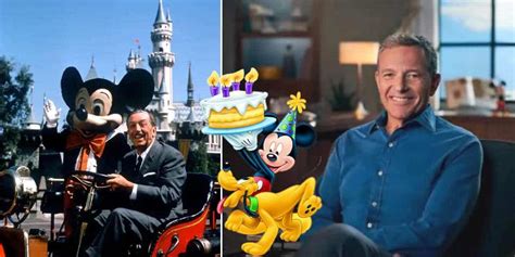 Bob Iger Shares Message On Walt Disney S 121st Birthday DisneyTips