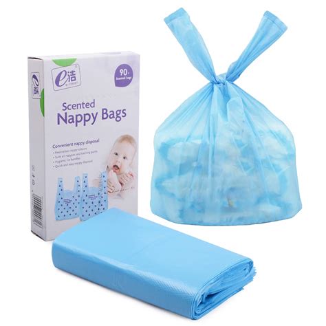 Buy Baby Disposable Diaper Sacks Bags Dispenser Antibacterial Power ...