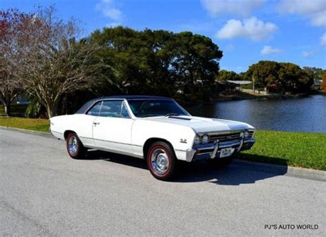 1967 Chevrolet Chevelle Super Sport 77329 Miles White Coupe 396