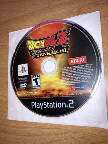 Dragon Ball Z Dbz Budokai Tenkaichi Sony Playstation Ps