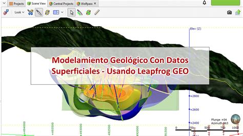 MODELAMIENTO GEOLÓGICO CON DATOS SUPERFICIALES Minería Space