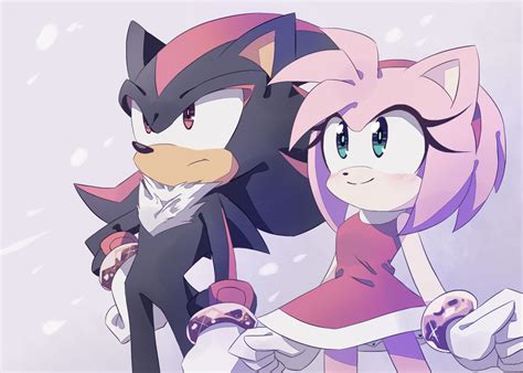 Amy And Shadow By Y Firestar On Deviantart