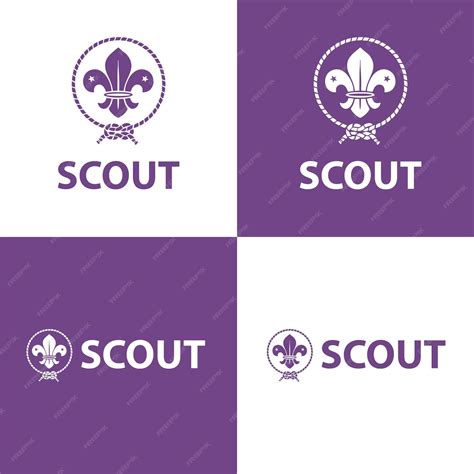 Premium Vector | Scout logo international