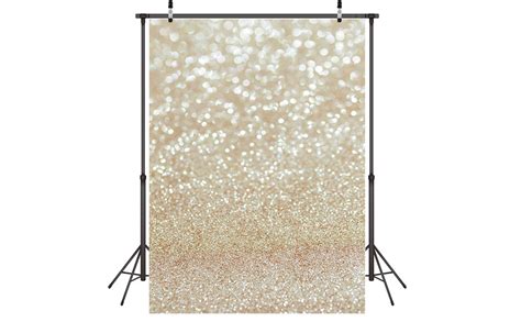 Amazon YYTDY 5x7FT Vinyl White And Gold Speckle Flash Photography