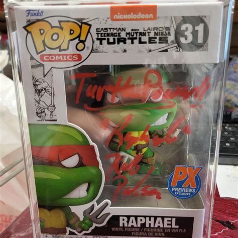 Funko POP! – Raphael Signed JSA Certified – Needless Toys and Collectibles