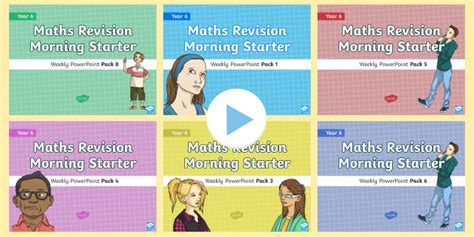 Year 6 Sats Maths Revision Primary Resources