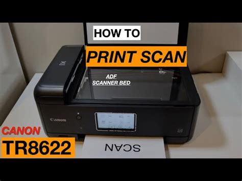 Canon Pixma Tr Scanning Printing Review Youtube