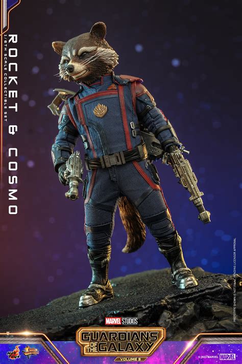 Guardians Of The Galaxy Vol 3 Rocket And Cosmo Set Debuts At Hot Toys