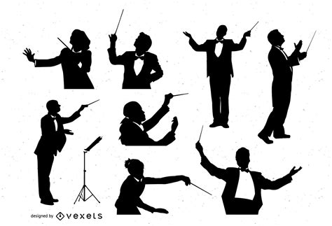 Orchestra Conductor Silhouette