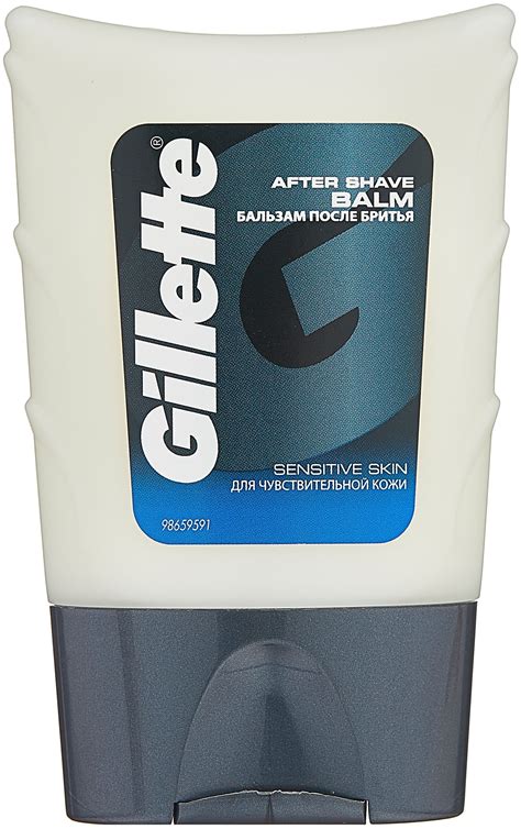 Бальзам после бритья Gillette Sensitive Skin для чувствительной кожи