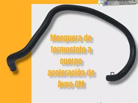 Manguera De Termostato A Cuerpo Aceleración Aveo Gm Original MercadoLibre