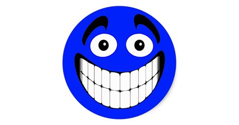 Blue Smiley Face - ClipArt Best