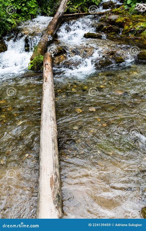 Water Coming From Springs Waterfall Stock Image Image Of Flowing