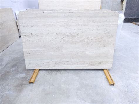 Beige Travertine Wall Cladding Tile 15 18 Mm At ₹ 235square Feet In