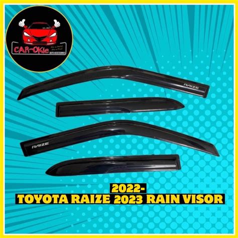 Toyota Raize Rain Visor Shopee Philippines