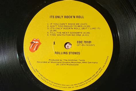 Rolling Stones Its Only Rock N Roll Vinyl Rockstuff