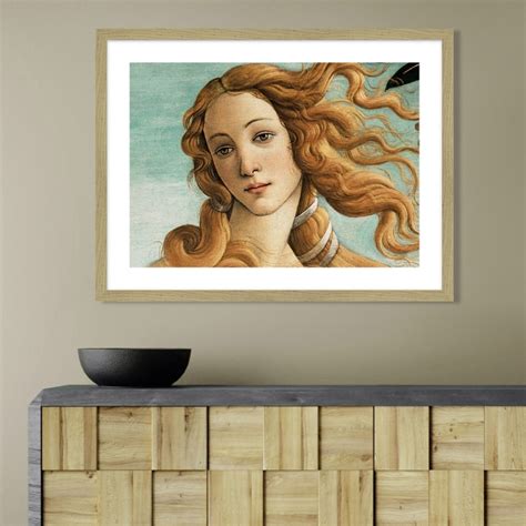 Quadro Stampa Su Tela Sandro Botticelli Nascita Di Venere Dettaglio