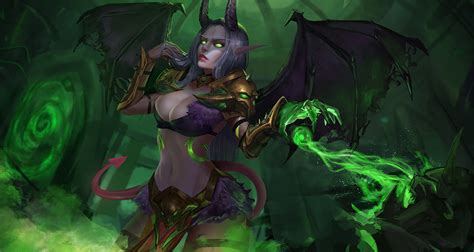 Demon Hunter Commission By LewdPixer Hentai Foundry