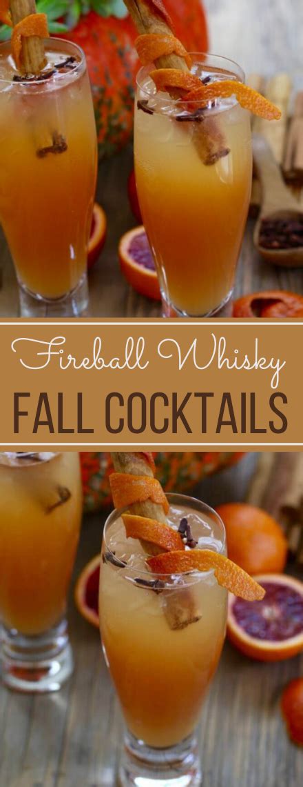 FIREBALL WHISKY COCKTAILS #drink #cocktail #sangria #lemonade #summer