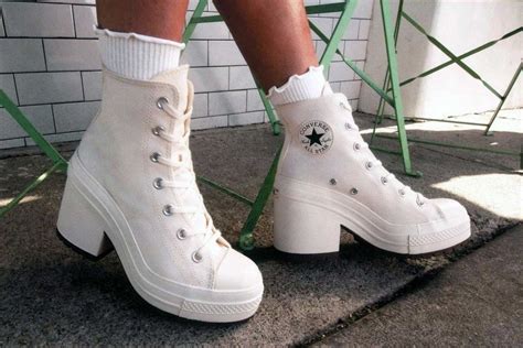 For Some Reason Converse High Heels Exist In 2023 Preppy Shoes Converse Heels Swag Shoes