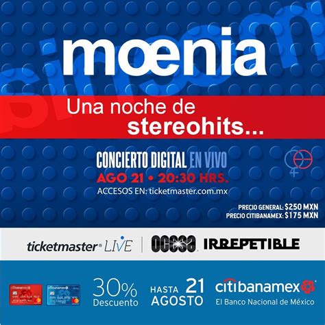 Moenia Irrepetible Ocesa Ticketmaster Live Monterrey Live Music