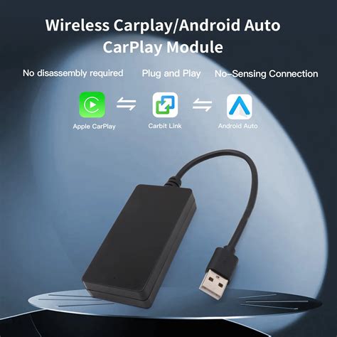 Plug And Play Carbitlink Smartlink Phonelink Adapter To Wireless