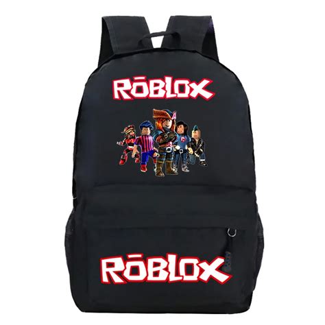 Roblox School Bag Backpack For Teenagers Kids Boys Children Student