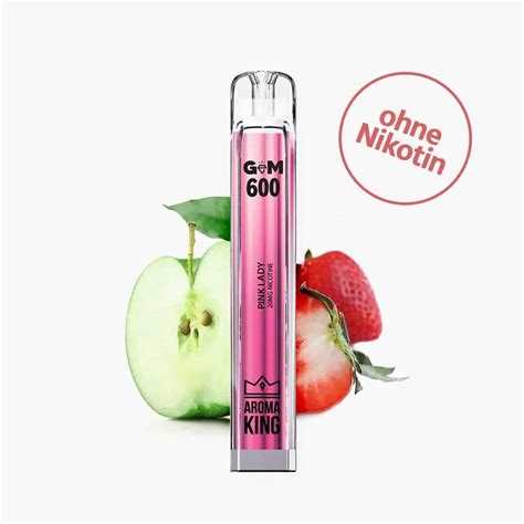 Aroma King Gem Without Nicotine Nicotine Free Disposable Vape