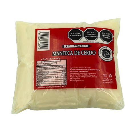 Manteca De Cerdo Jc G Bodega Aurrera Despensa A Tu Casa