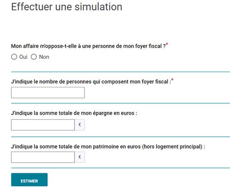 Aide Juridictionnelle Conditions Barèmes Et Formulaire De Demande