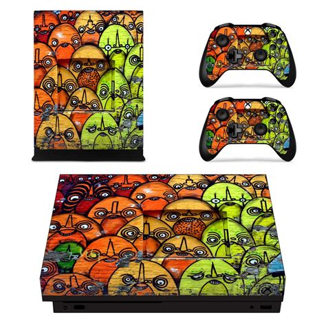 Graffiti Xbox One X Skin Decal For Console And 2 Controllers