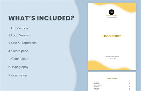 Logo Guide Template in Word - Download | Template.net