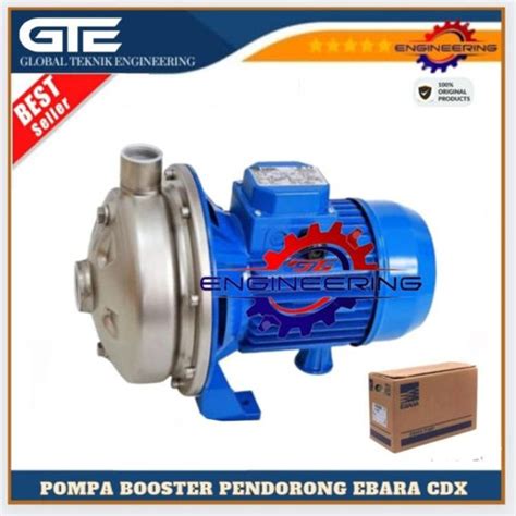 Jual Pompa Centrifugal Booster Ebara Cdx Mesin Pompa Air