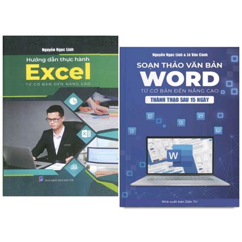 Combo 2 Cuốn Hướng Dẫn Thực Hành Excel Từ Cơ Bản Đến Nâng Cao và Soạn