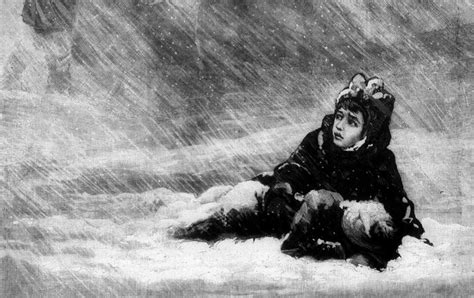 'The Children's Blizzard' of 1888 trapped children in schoolhouses across the American Midwest ...