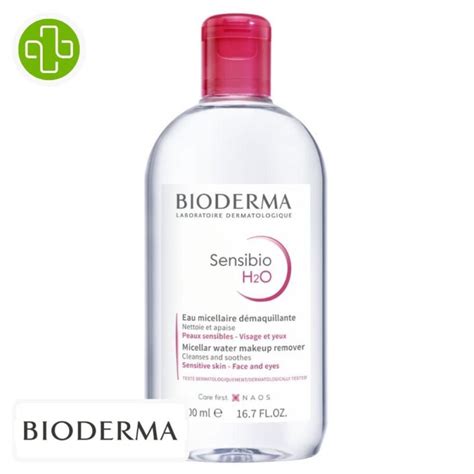 Bioderma Sensibio H2O Eau Micellaire Démaquillante 500ml Maroc