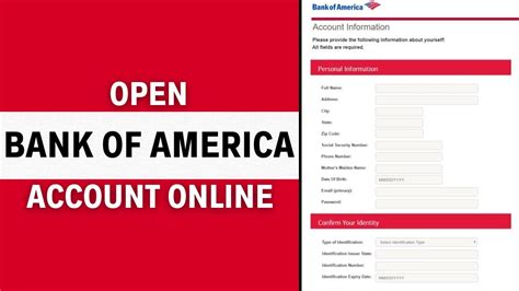 How To Open Bank Of America Account Online 2024 Bank Of America Sign Up Youtube