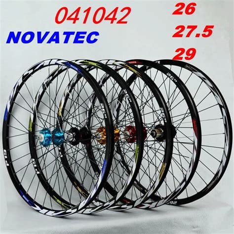 Novatseats Paire De Roues De V Lo De Montagne Roulement Scell Jante De