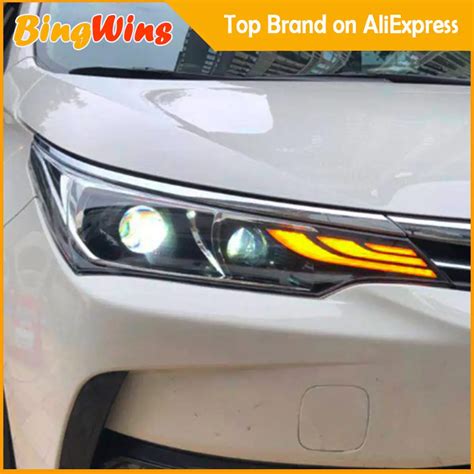 Car Styling For Toyota Corolla Headlights 2018 2019 Altis LED Headlight