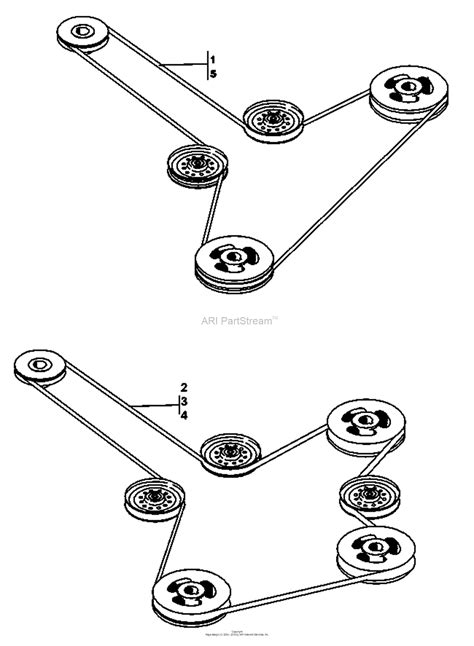 Bobcat Mower Drive Belt Diagram